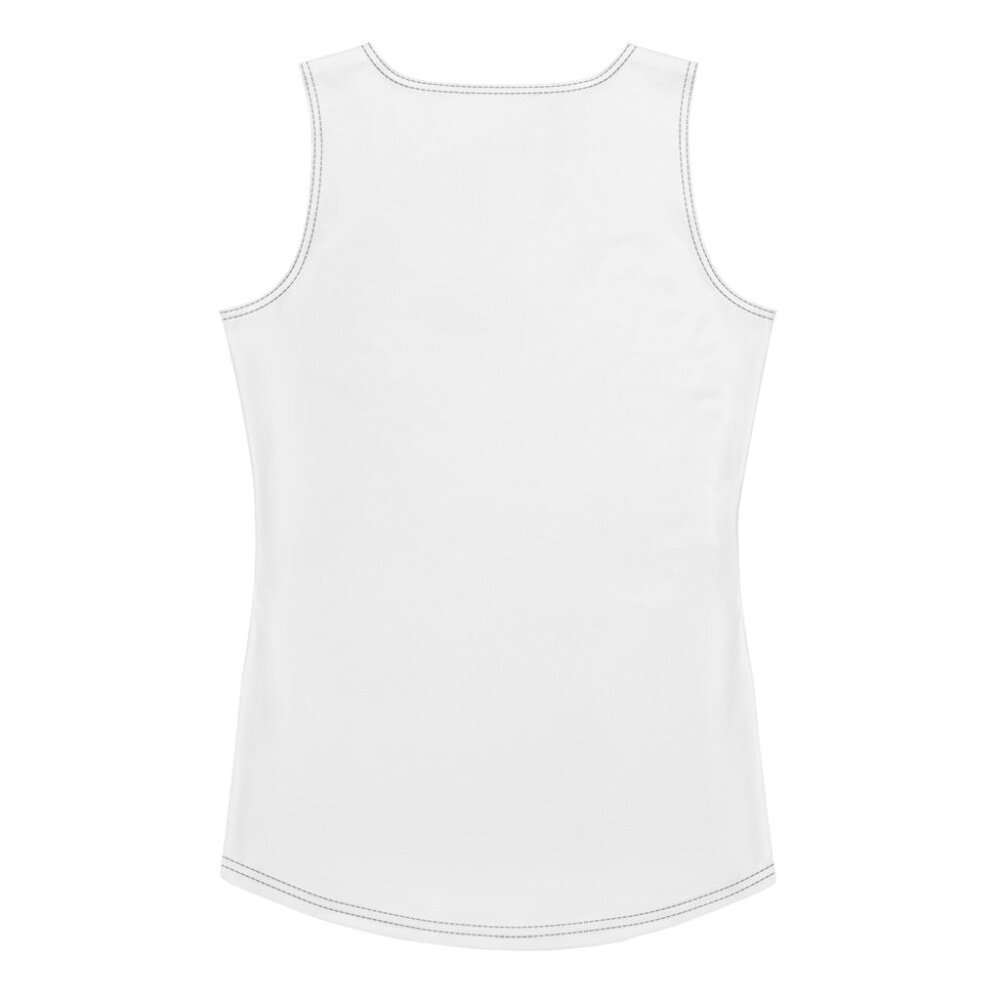 NWT - XS to XL - All-Over Print Women's Tank Top Premium Athleisure Active Wear - Picture 7 of 9